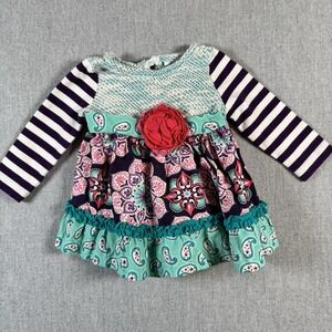 girls counting daisies Long Sleeve Top size 6 Months